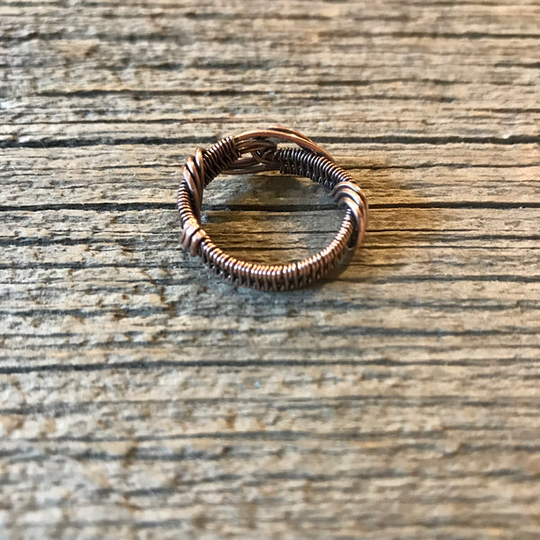 Copper Knot Band Sz 6 1/4 Item# R1250-5