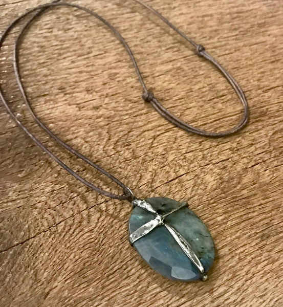 Labradorite Cross Item# N3400-1
