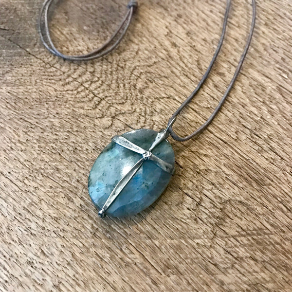 Labradorite Cross Item# N3400-1